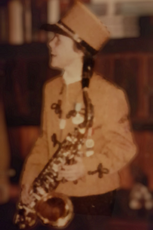 Morten René med saksofon