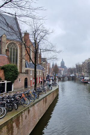 Oude Kerk i Amsterdam
