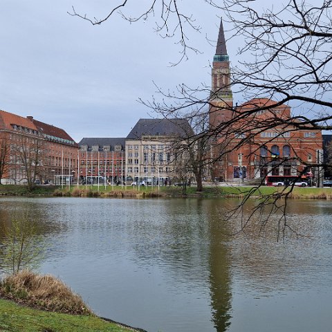 The port and Kiel Fjord