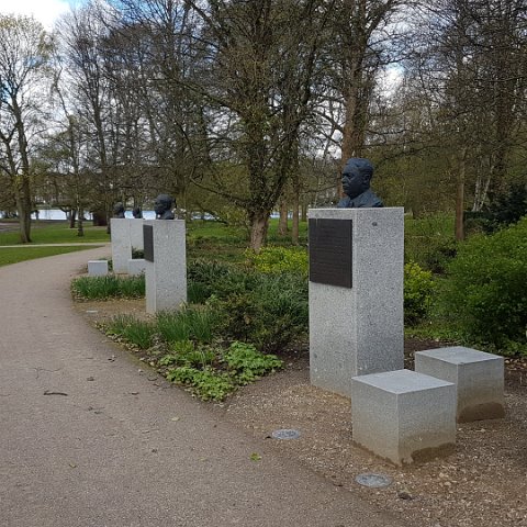 Havna og fjorden i Kiel