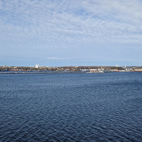 The port and Kiel Fjord