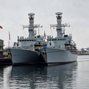11 Type 23 frigates in Oslo, Norway