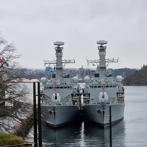 13 Type 23 frigates in Oslo, Norway