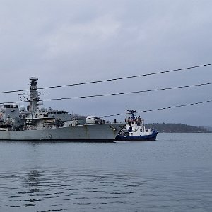 2 Type 23 frigates in Oslo, Norway