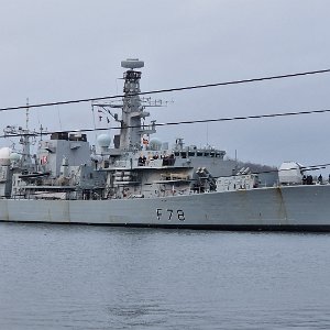 3 Type 23 frigates in Oslo, Norway