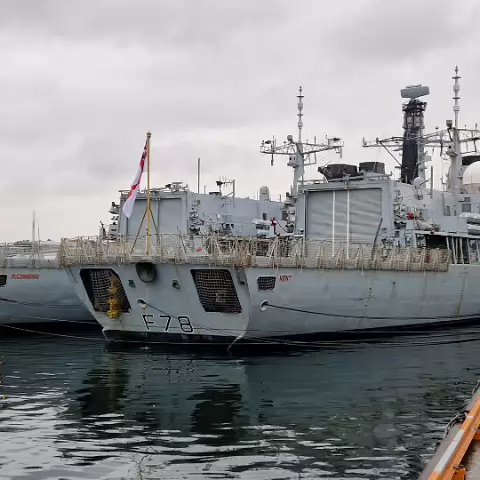 8 Type 23 frigates in Oslo, Norway