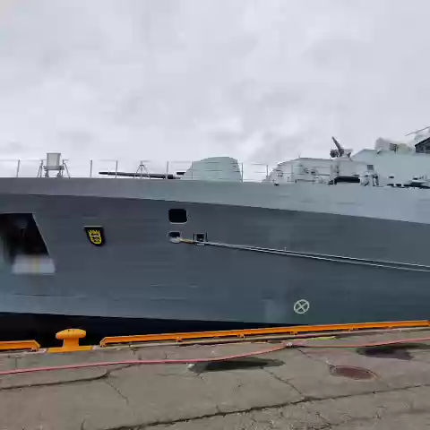 12 frigate FGS Baden-Württemberg (F222) in Oslo