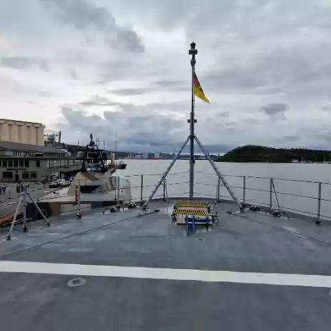 9 frigate FGS Baden-Württemberg (F222) in Oslo