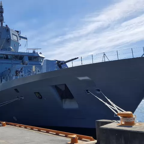 1 frigate FGS Sachsen Anhalt (F224) in Oslo