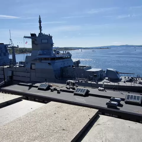 11 frigate FGS Sachsen Anhalt (F224) in Oslo