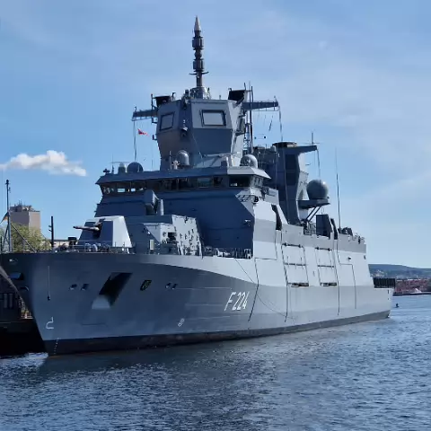 2 frigate FGS Sachsen Anhalt (F224) in Oslo