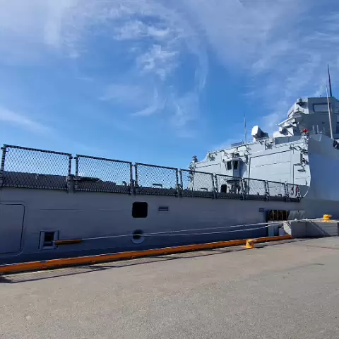 4 frigate FGS Sachsen Anhalt (F224) in Oslo