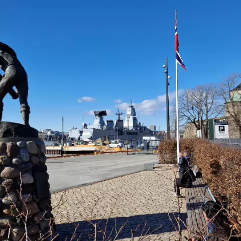 12 frigate FGS Sachsen (F219) in Oslo