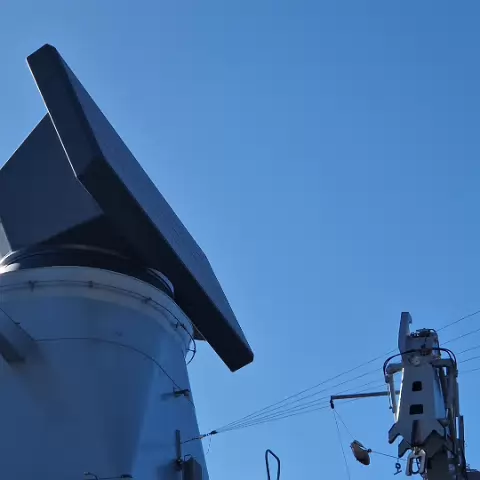 4 frigate FGS Sachsen (F219) in Oslo