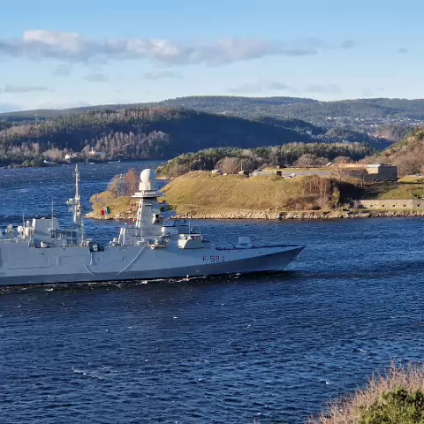1 ITS Carabiniere (F 593) in Oslo, Norway