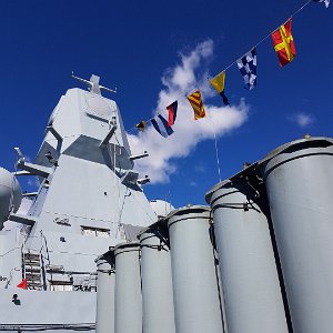 11 Iver Huitfeldt-class frigates in Oslo