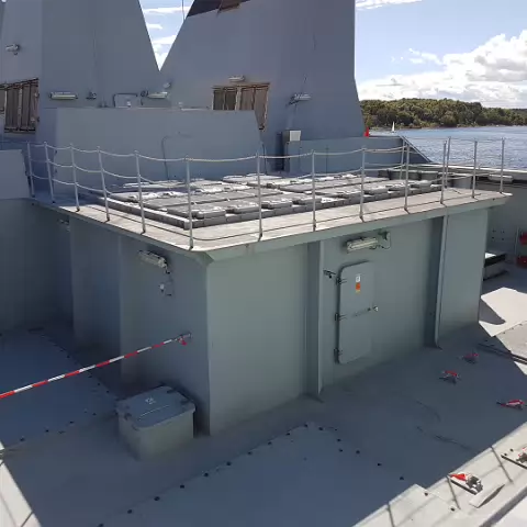 13 Iver Huitfeldt-class frigates in Oslo
