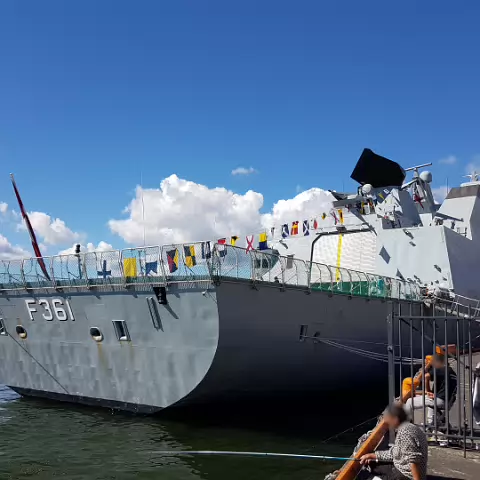 18 Iver Huitfeldt-class frigates in Oslo