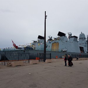 6 Iver Huitfeldt-class frigates in Oslo