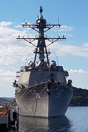 USS Bainbridge in Oslo