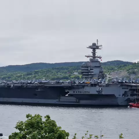 19 USS Gerald R. Ford (CVN-78) in Oslo, Norway