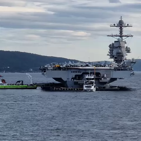 23 USS Gerald R. Ford (CVN-78) in Oslo, Norway
