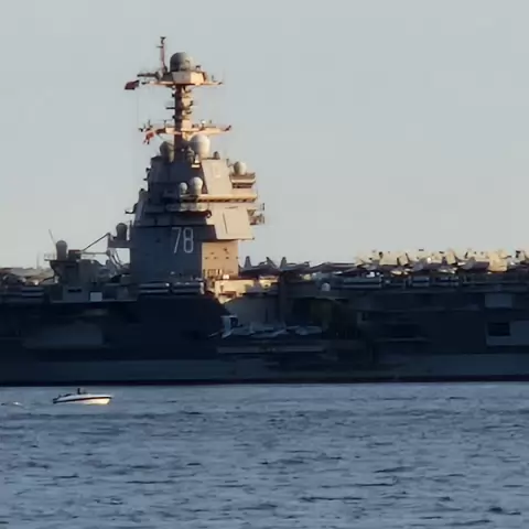 53 USS Gerald R. Ford (CVN-78) in Oslo, Norway