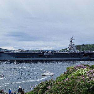 9 USS Gerald R. Ford (CVN-78) in Oslo, Norway