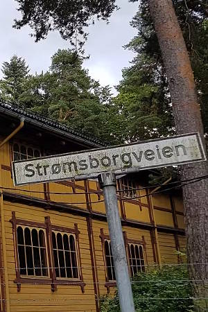 Str&oslash;msborgveien in Oslo