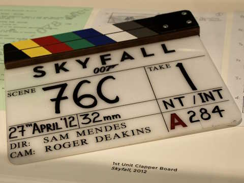 Skyfall-1st-clapper-board