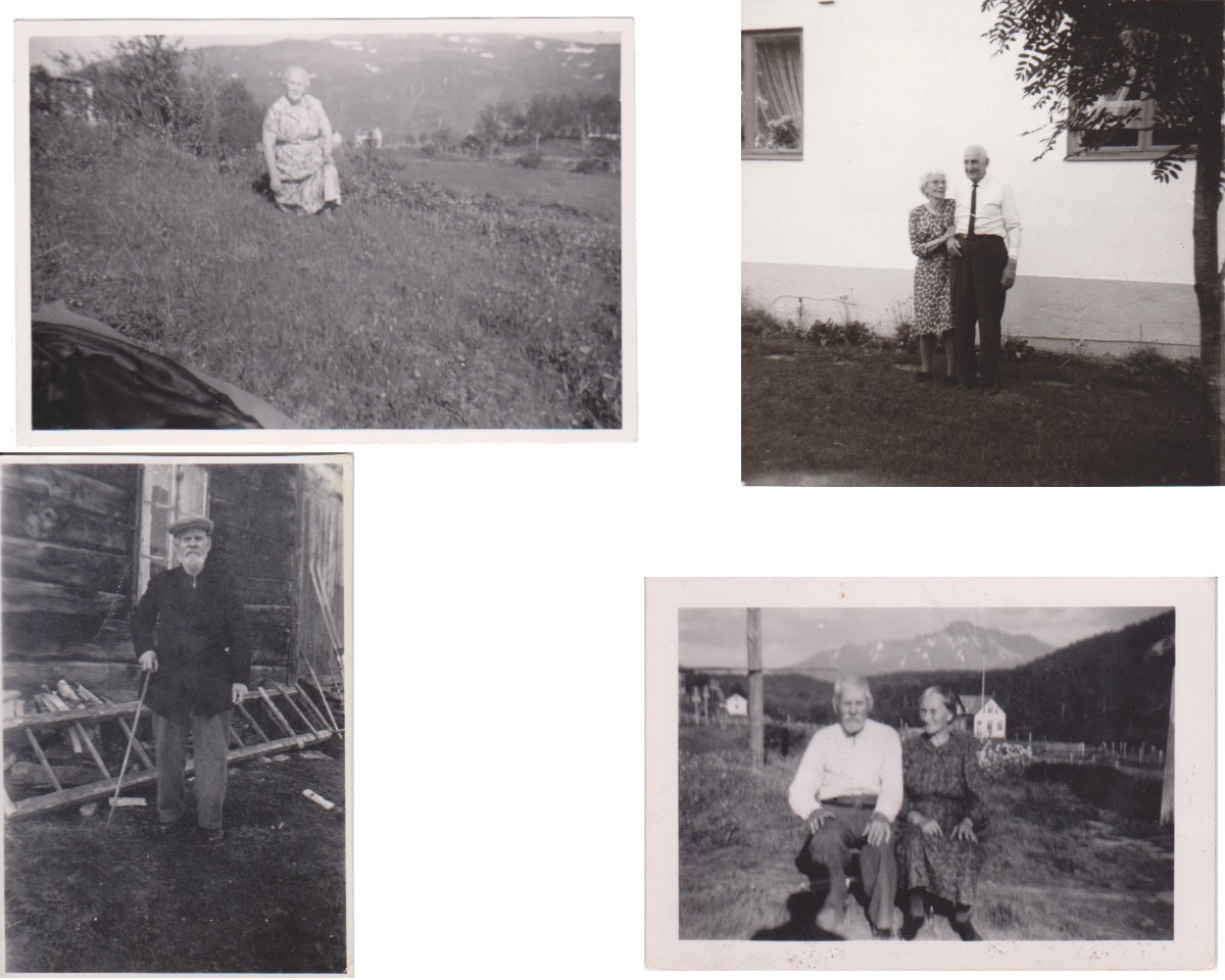 Family Liavaag with Georgette, Bernard and Lauritz