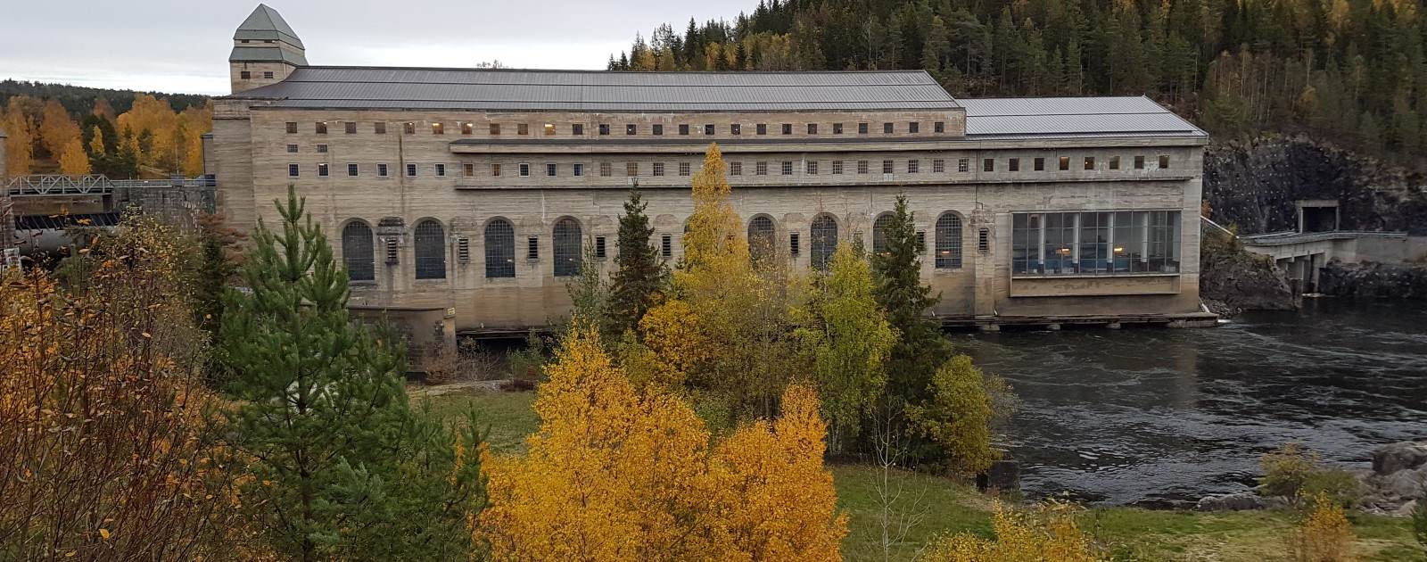 Solbergfoss Hydroelectric Power Station