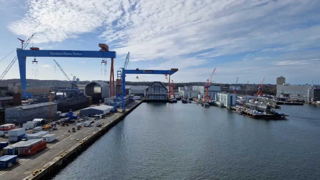 Ubåt ved German Naval Yards