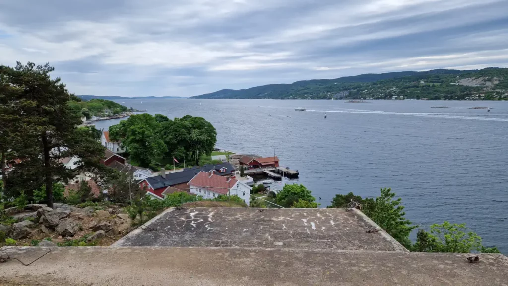 Utsikten over Oslofjorden