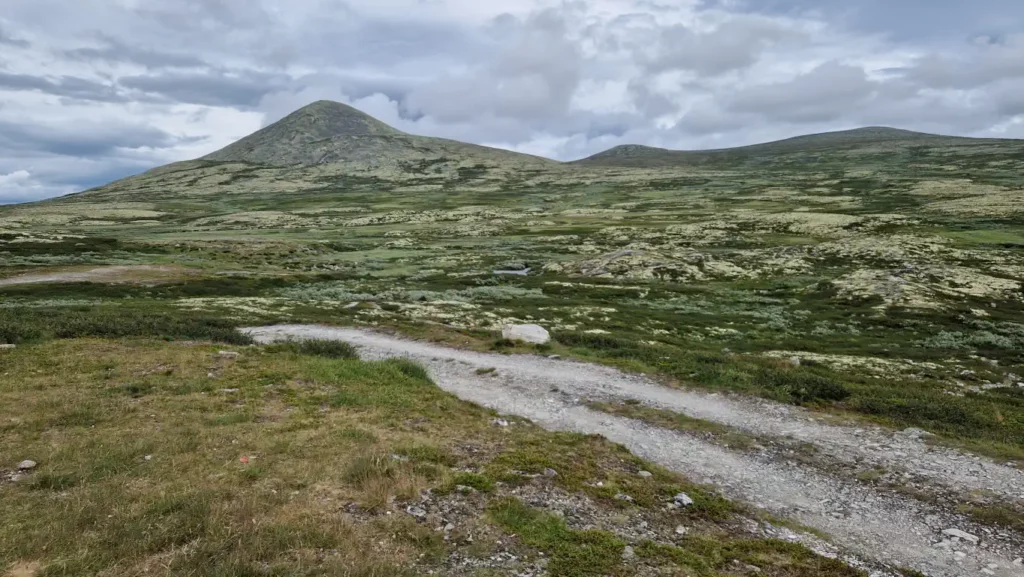 Veslefjellvegen ved Gamle Rondane