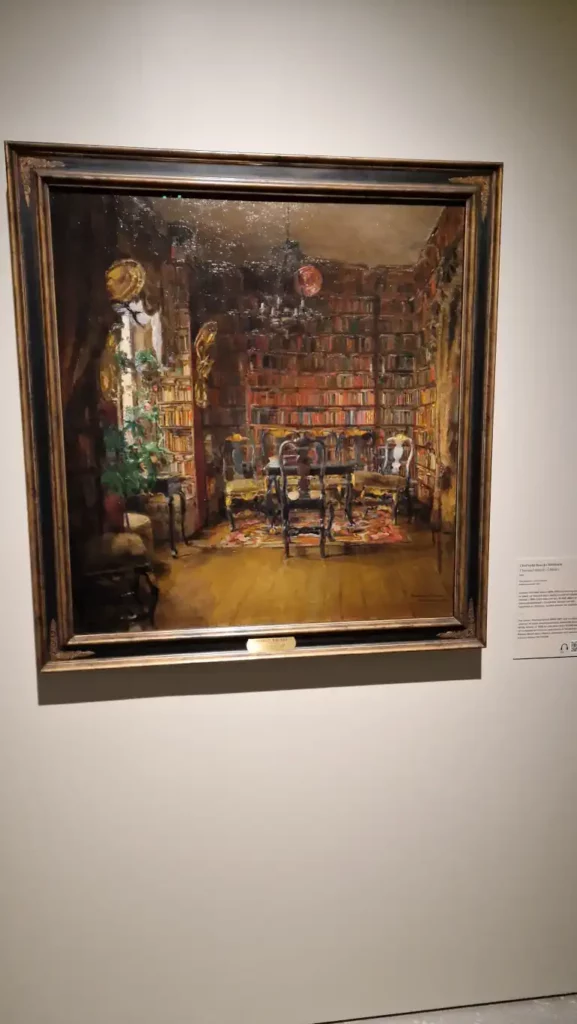 Thorvald Boecks bibliotek av Harriet Backer