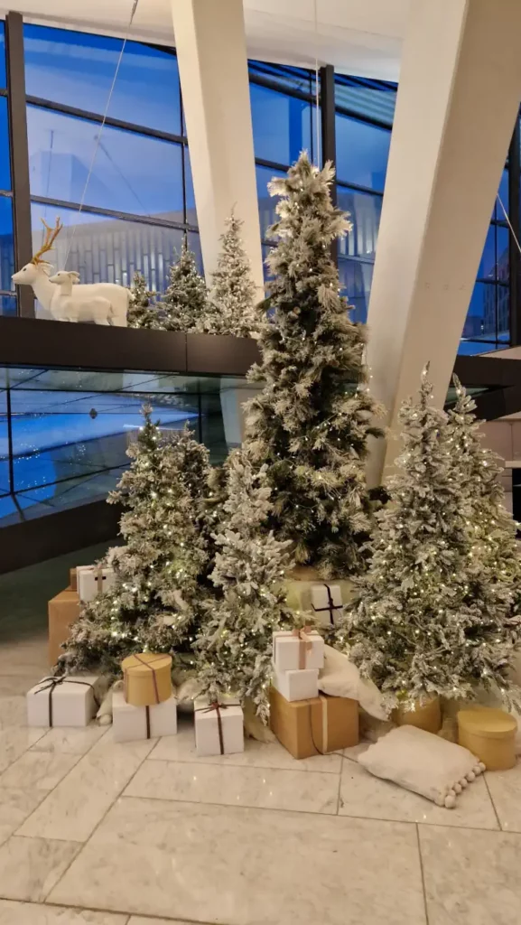 Julepyntet operahus