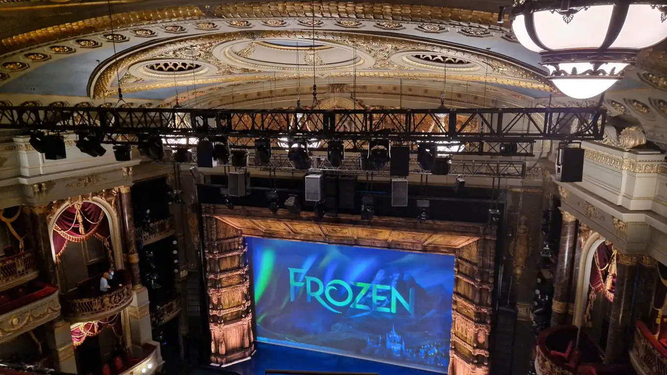 FROZEN the West End Musical på Theatre Royal Drury Lane