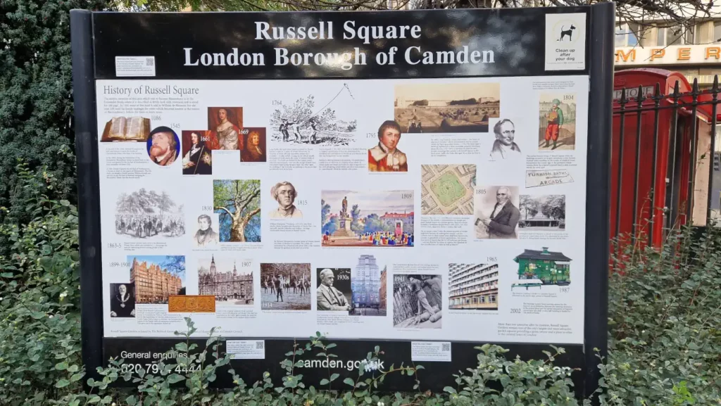 Russel Square i London