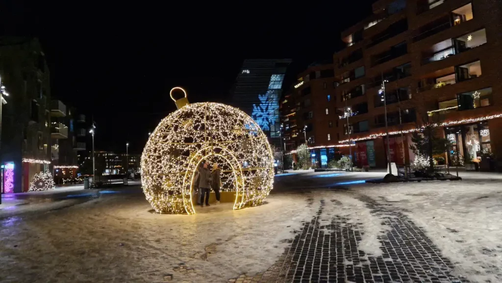 Bjørvika by night
