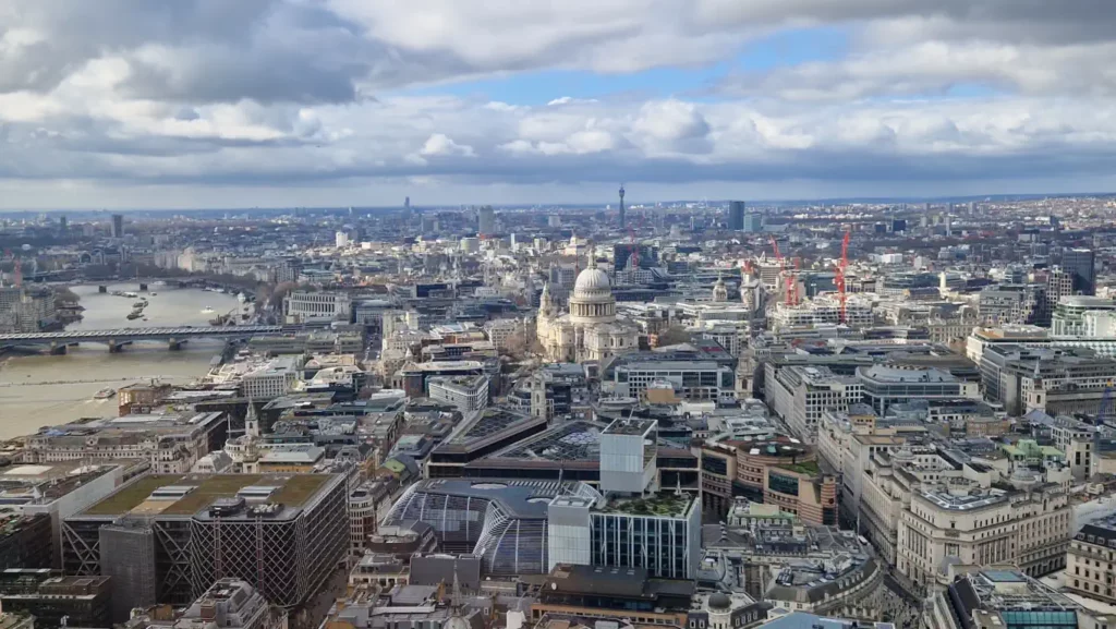 Utsikt over St. Paul's Cathedral