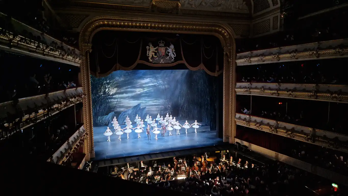 The Queen’s Walk, Theatre Royal Drury Lane og premiere på Svanesjøen