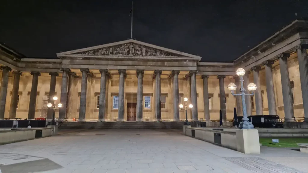 The British Museum By Night