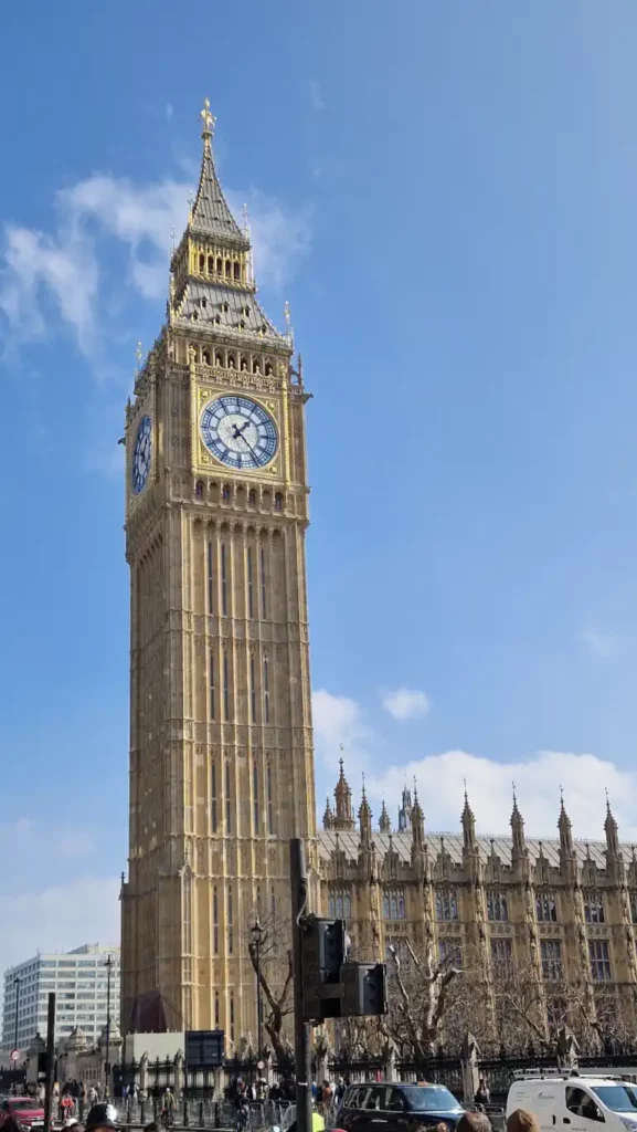 Big Ben på Palace of Westminster