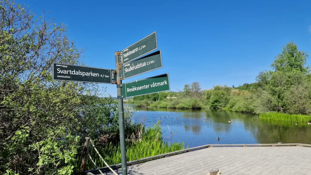 Østensjøvannet ved Østensjøveien