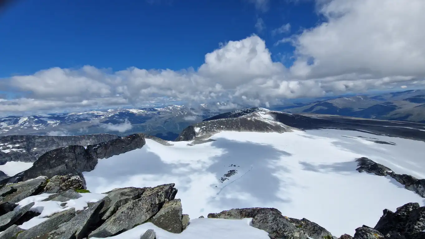 Galdhøpiggen 2469 moh.