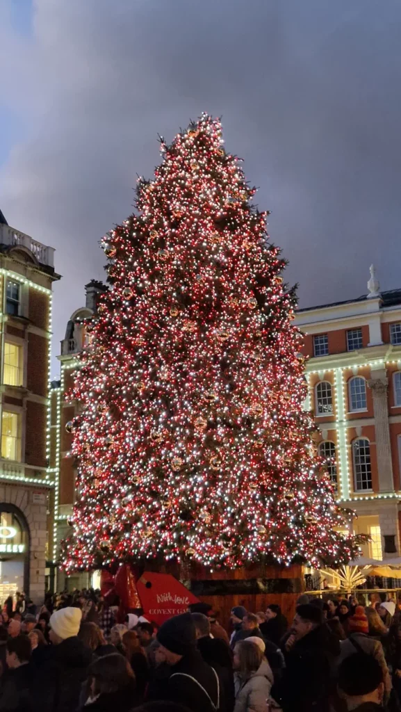Juletreet på Covent Garden