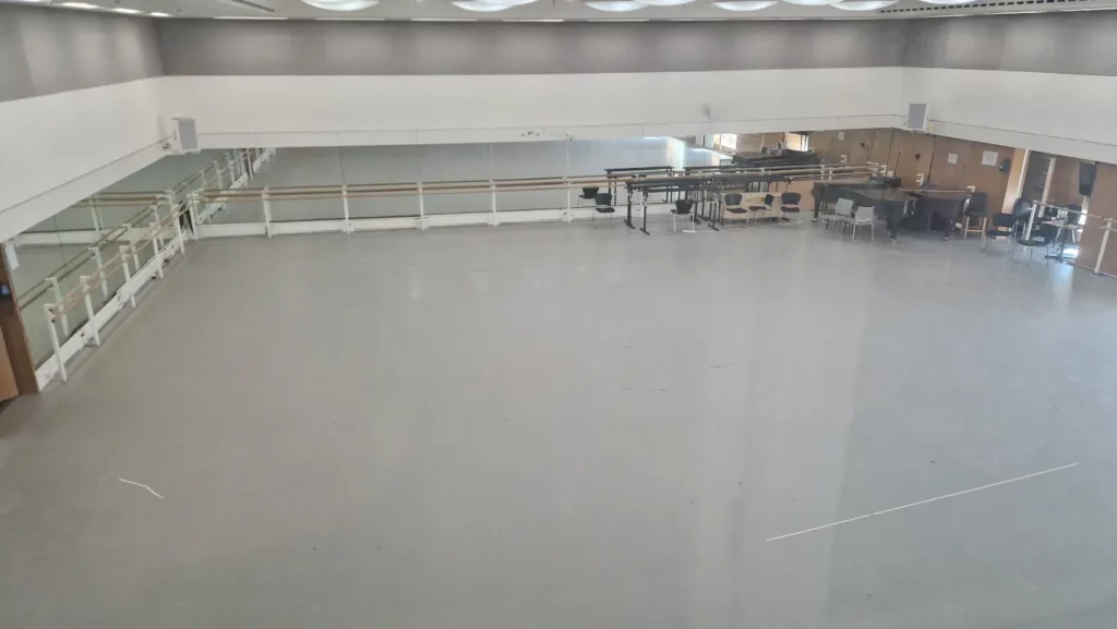 Største balletstudioet i Royal Opera House