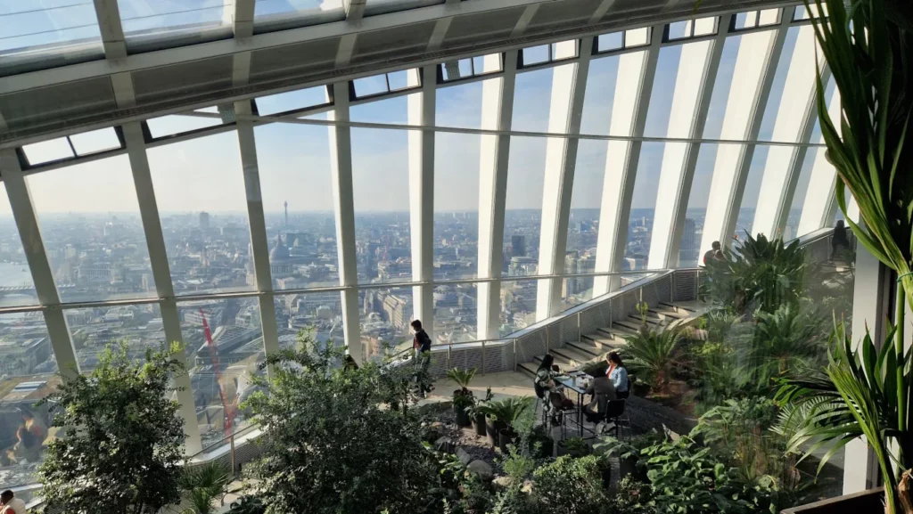Darwin Brasserie i Sky Garden
