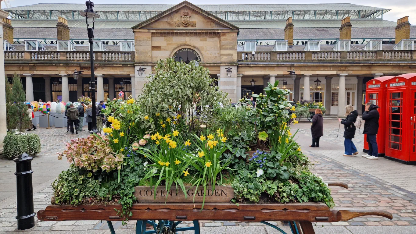 Vårstemning i Covent Garden